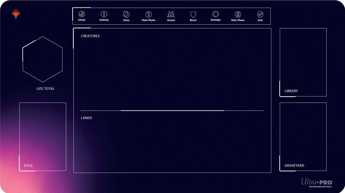 Ultra Pro MTG Foundations Learn To Play Single Player Mat image 0